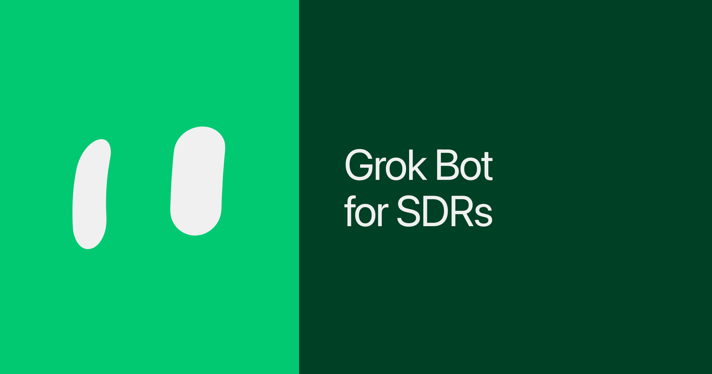 Grok Bot 영업 기회 발굴