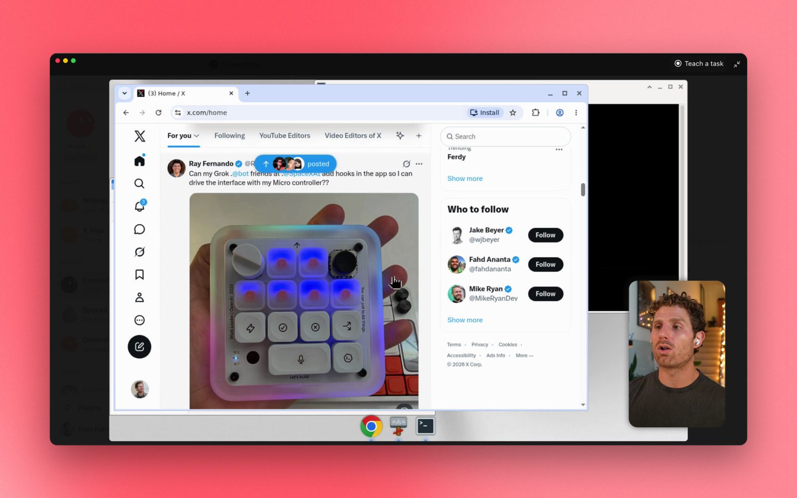 Grok Bot のクラウドコンピューター