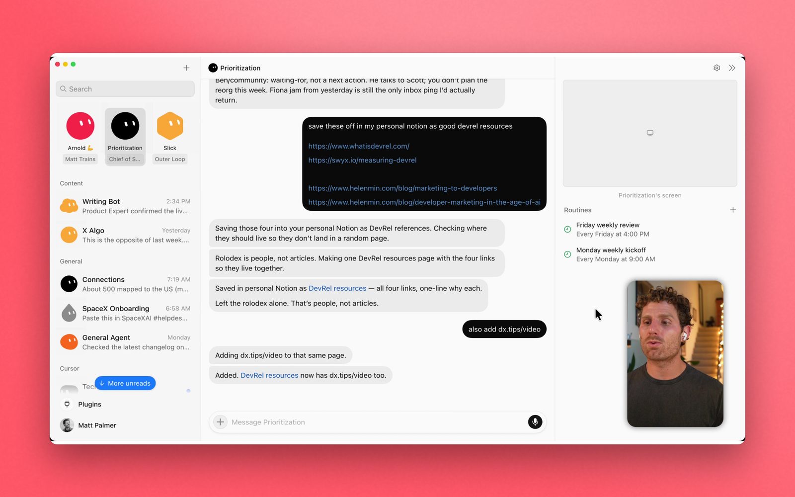 Slack、Notion、GitHub を横断検索